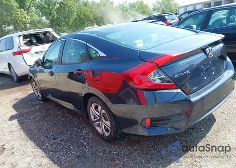 2017 Honda Civic Lx из США, поврежденный, VIN 19XFC2F51HE219276